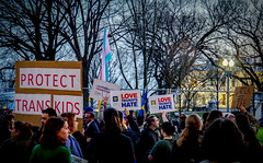 2017.02.22 ProtectTransKids Protest, Washington, DC USA 01081