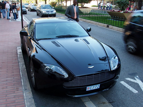 The Vantage GT4 closely based on Aston Martin's V8 Vantage road car fitted
