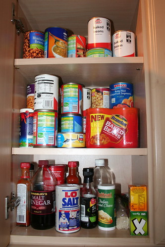 Canned goods.