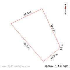 92 Wentworth Avenue, Griffith 2603 ACT land size