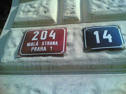 Numeración en Praga