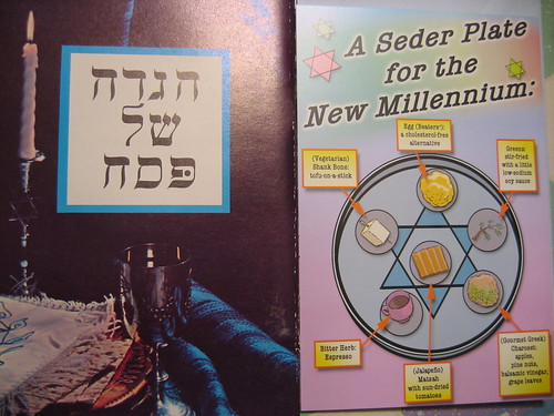 Star of David on a Seder Plate
