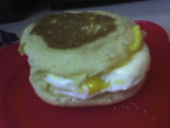 Homemade Egg McMuffin
