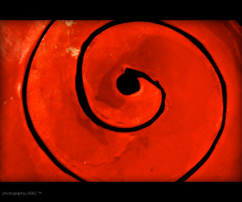 red K O R U (sherIZAN) Tags: spiral koru red design product pendant dec2005 