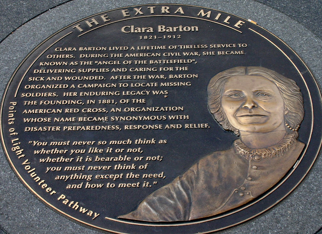 Clara Barton, founder American Red Cross by dbking