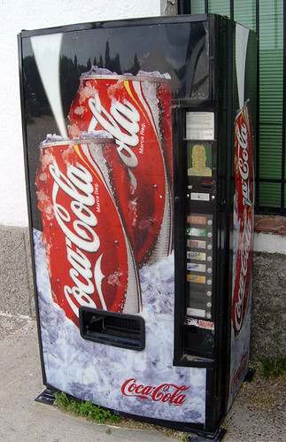 Máquinas expendedoras de Coca Cola