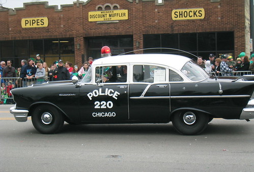 1957 Old Chicago Police Car CHEVROLET by skeggy