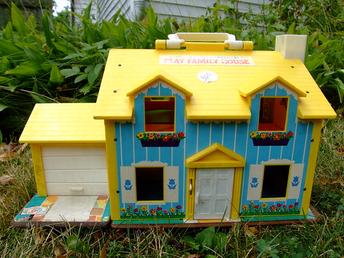 Vintage Fisher Price "Play Family House" by British American.