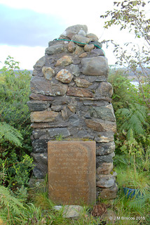 Memorial to Guardsman J.B.C. Reynolds D.C.M. Scots Guards