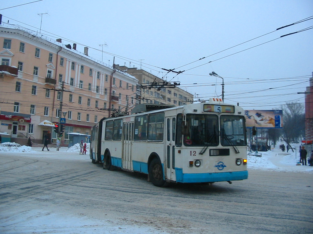 : Tula trolleybus 12 -620520 build 1998, withdrawn 2015
