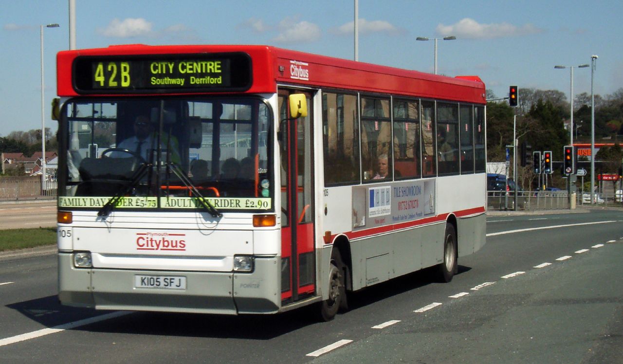 Plymouth Citybus 105 K105SFJ