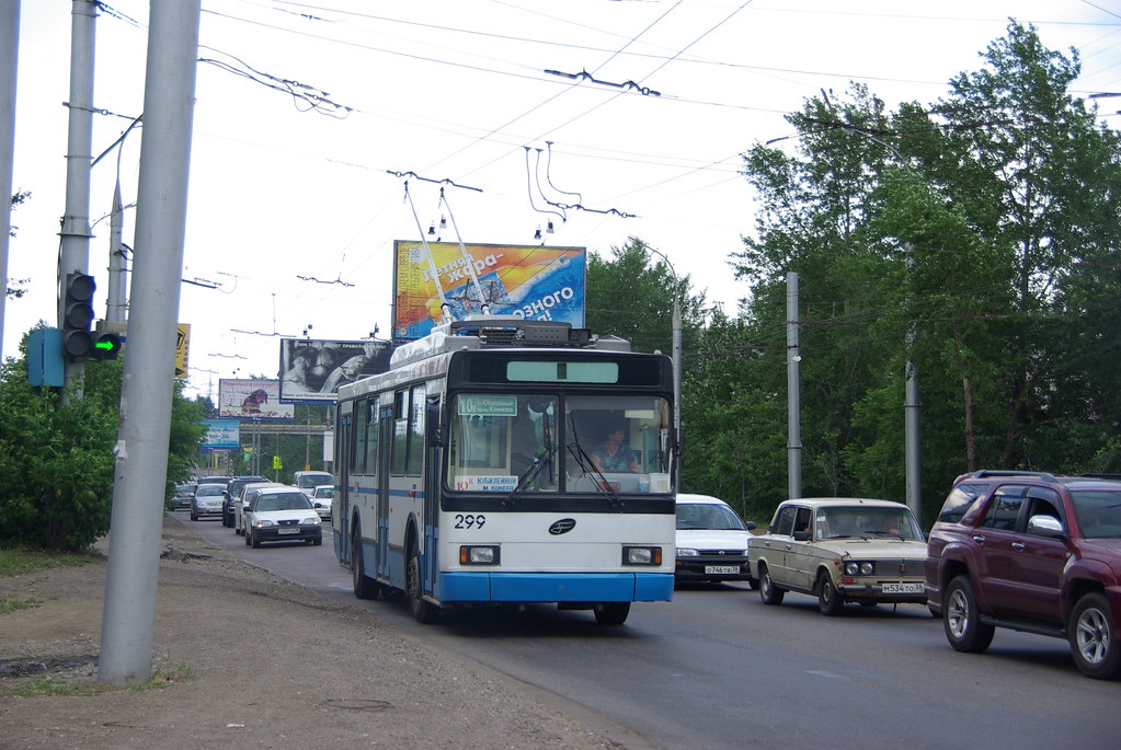 : Irkutsk trolleybus VMZ-5298.00 299