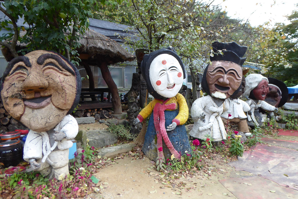 Traditional Korean masks