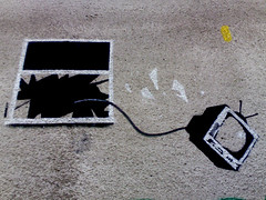 photo of Banksy art