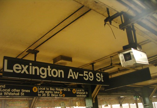 Lexington & 59th street subway