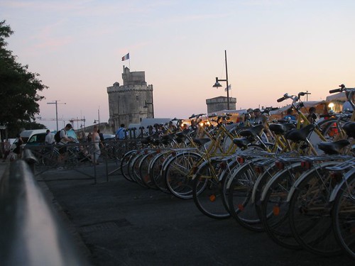 La Rochelle Sunset - Bikes and Towers