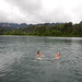Zwemmen in Cheow Larn Lake