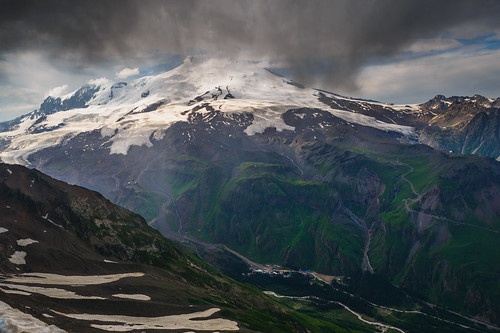 Mt. Elbrus from Mt. Cheget ©  Kirill Skorobogatov