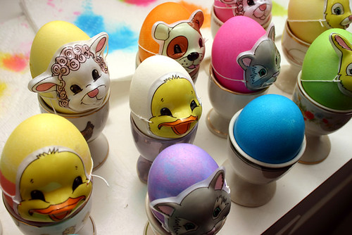 easter pictures. Easter Eggs With Masks
