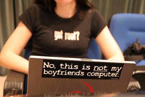 No this is not my boyfriend's computer