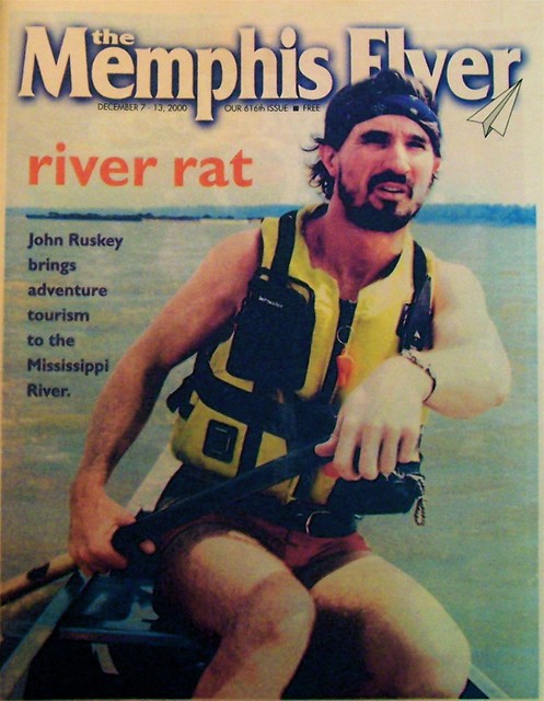 my Memphis Flyer cover shot of John Ruskey by Gary Bridgman