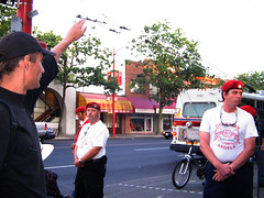Guardian Angels in Vancouver get a military salute - by darkthirty