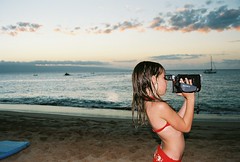 Filming on Maui