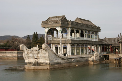 Ancient Stone Boat at Summer Palace （颐和园石舫） by muzikbug.