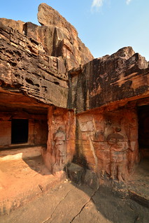 India - Odisha - Bhubaneswar - Udayagiri Caves - Cave 5 (Jaya Vijaya Gumpha) - 8