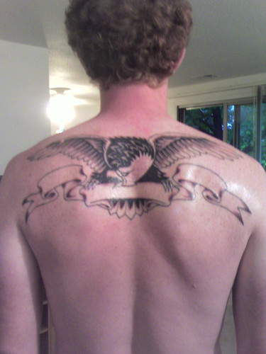 Eagle Tattoo Back