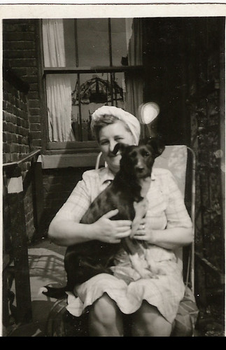 Lillian Harrison and Dog