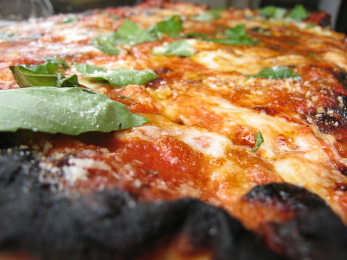Image of a DiFara slice of Pizza, yum!
