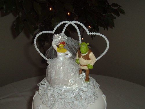 Shrek and Fiona Wedding Cake topper in Uncategorized Wedding Cake Toppers