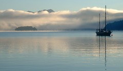 Winter Dawn, Queen Charlotte Sound - by Canterbury Heritage