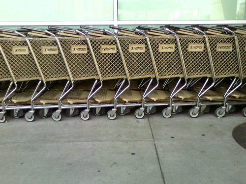 Grocery Carts.
