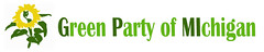 Green Party of Michigan banner