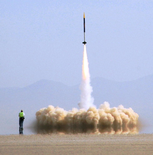 An aweseome rocket launch