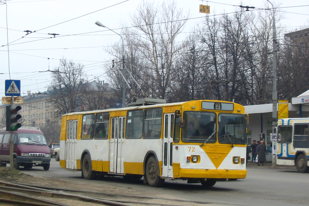 : Tula trolleybus 72 -682 build in 1991, withdrawn in 2012