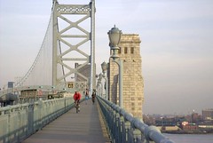 Ben Franklin Bridge Walkway