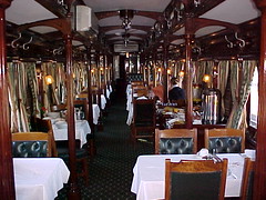 Rovos Rail, Dining car