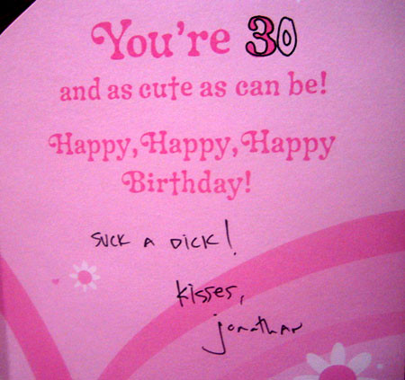 birthday cards for brother from sister. irthday card from my rother (my sister gave me the same exact card) | Flickr - Photo Sharing!