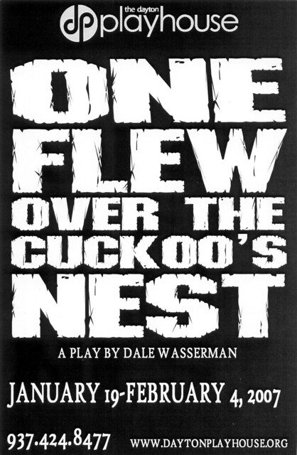 One Flew Over the Cuckoo's Nest promo postcard by roujo