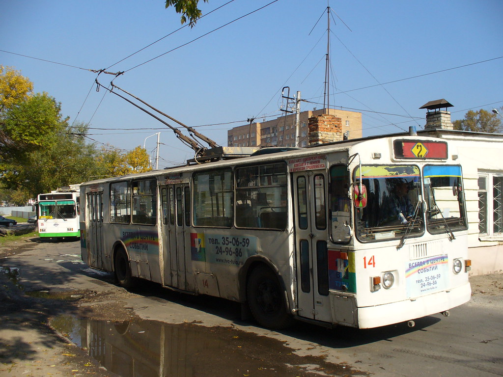 : Tula trolleybus 14 -682 [00] build in 1992, withdrawn in 2012