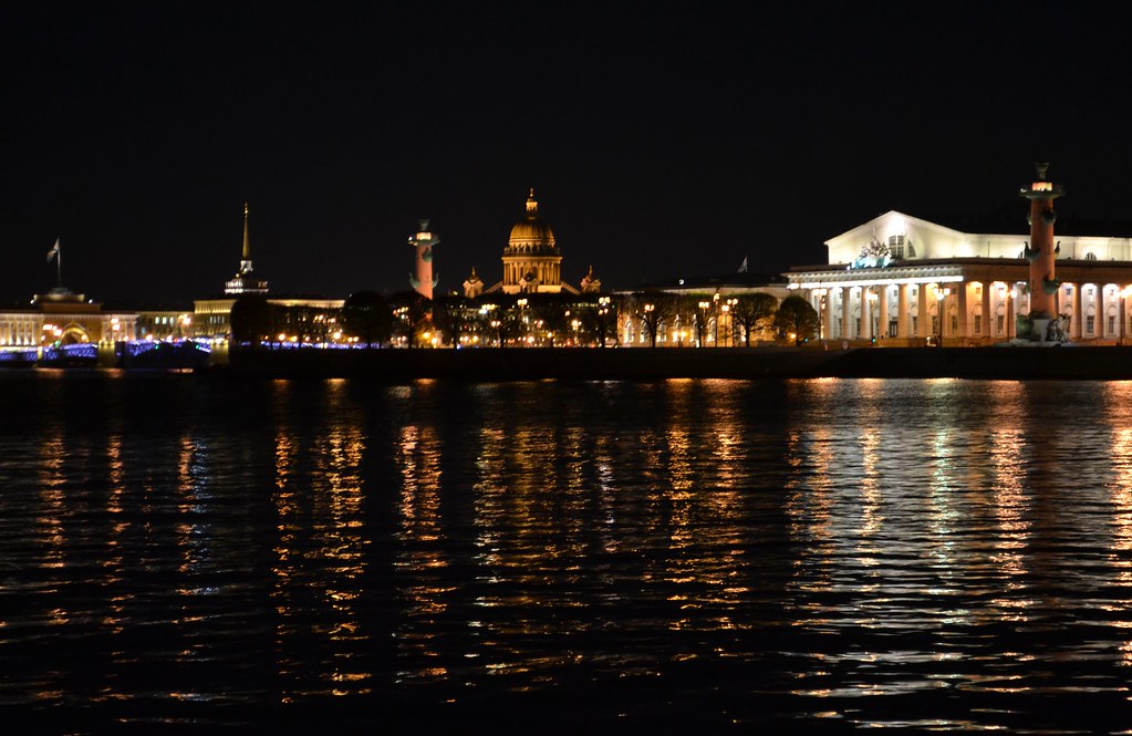 :  ,   night walk, St.Petersburg