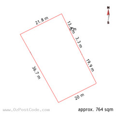 31 Bremer Street, Griffith 2603 ACT land size