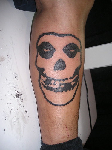 Misfits Skull Tattoo. Anyone can see this photo All rights reserved