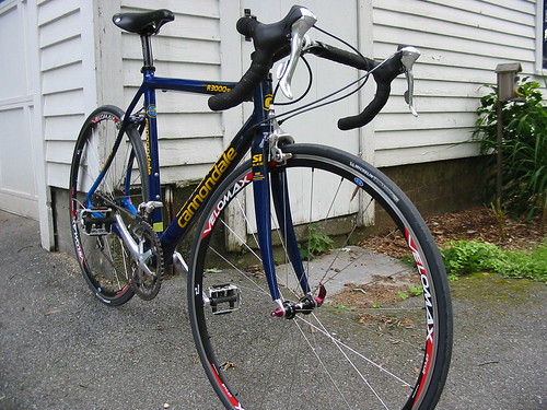 My road bike, a Cannondale R3000si (CAD5)