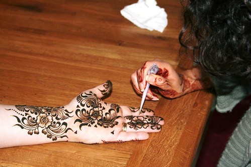 At work by Love Mehndi.