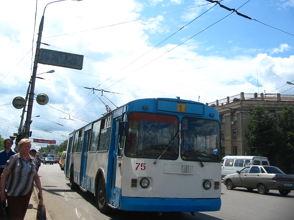 : Tula trolleybus 75 -682 [00] build in 1991, withdrawn in 2013