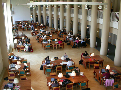 Reading Room, Grainger Engineering Library, UIUC